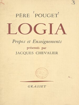 cover image of Logia